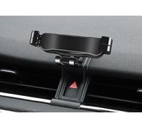 UYTKTN Soporte Movil Coche para Land Rover Range Rover Evoque 2020-2023, 360° Rotación Ajustable Flexible Multifunción Porta Movil Coche, Súper Estable Sujeción Movil Coche,A Black