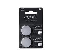 Uyuni Lighting |Ultra alcalino metal de litio reciclable CR2477 3 V, 900 mAh, paquete de 2