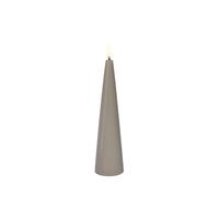Uyuni Lighting - Vela Cónica LED 5,8x21,5 cm Sandstone/Smooth
