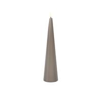 Uyuni Lighting - Vela Cónica LED 6,8x30 cm Sandstone/Smooth