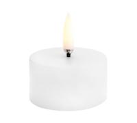 Uyuni Lighting Vela gruesa LED Uyuni blanco Ø5 cm 2.8 cm