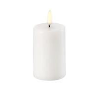 Uyuni Lighting Vela gruesa LED Uyuni blanco Ø5 cm 7.5 cm