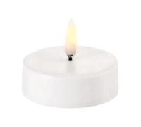 Uyuni Lighting Vela pequeña LED Uyuni blanca 6.1 x 2.2 cm