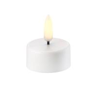 Uyuni Lighting Vela pequeña LED Uyuni blanco Ø3.8 cm