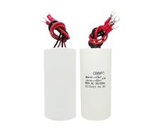 UYUUBNK 1 Unidad CBB60 10UF+30UF 450VAC, Condensador Doble de Cuatro Cables for polipasto eléctrico, Motor de elevación, grúa, Condensador de Arranque de 450V