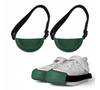 UYVPAER 1 Par Punteras Para Zapatos Protector De Punta, Para Zapatillas Deportivas, Skate, Zona Curva De Los Dedos, Verde