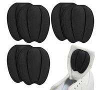 UYVPAER 3 Pares Taloneras Para Zapatos Autoadhesivas De Fieltro, Antideslizante, Para Zapatos Grandes, Hombre/Mujer, Negro