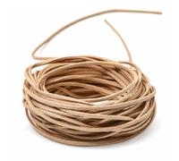 UYVPAER Cordón De Cuero Para Colgante Lana Venus 10 Metros 2,5-2,6Mm Diámetro Cordón Ante Para Zapatos Bisutería Diy