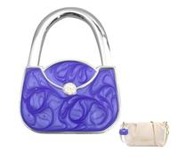 UYVPAER Cuelga Bolsos Mesa, Colgador De Bolsos, Gancho Plegable Antideslizante Para Bolsos, Regalos Creativos Para Mujeres, Para Escritorio, Oficina, Restaurante, Soporta Hasta 3 Kg(B)