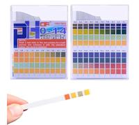 UYVPAER Tiras Medidoras De Ph. Tiras De Medición De Ph De 0 A 14 Ph - 1 Cajas De 100 Unidades