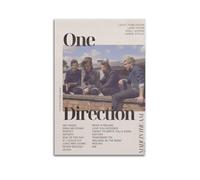 UYYRWEQRTR One Direction - Pósteres estéticos para pared, pintura decorativa, lienzo vintage para sala de estar, dormitorio, 60 x 90 cm, estilo sin marco