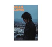 UYYRWEQRTR Póster estético de Dean Lewis para pared, pintura decorativa, lienzo vintage para sala de estar, dormitorio, 20 x 30 cm, estilo sin marco