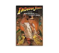 UYYRWEQRTR Póster estético de Raiders of The Lost Ark 1981 (1) póster decorativo para pared, lienzo vintage para sala de estar, dormitorio, 30 x 45 cm, estilo sin marco