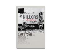 UYYRWEQRTR Póster estético de The Killers Sam's Town, arte decorativo para pared, lienzo vintage para sala de estar, dormitorio, 40 x 60 cm, estilo sin marco