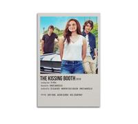 UYYRWEQRTR Póster estético de The Kissing Booth para pared, pintura decorativa, lienzo vintage para sala de estar, dormitorio, 30 x 45 cm, estilo sin marco