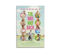 UYYRWEQRTR Póster estético de The Way, Way Back, pintura decorativa para pared, lienzo vintage para sala de estar, dormitorio, 60 x 90 cm, estilo sin marco
