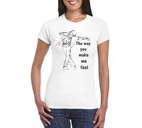 UZ Design Camiseta Musica Mujer Chica Niño Michael Thriller T Shirt Rock Vintage, Mujer - M