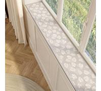 UZAMIRLEX Alfombrilla para alféizar de Ventana, Estera de Tierra de diatomeas cortable for alféizar de Ventana y Uso doméstico en Varios tamaños(Style E,10 * 100cm)