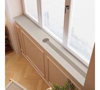 UZAMIRLEX Alfombrilla para alféizar de Ventana, Estera de Tierra de diatomeas for alféizar de Ventana en Varios tamaños 10-70 cm x 80-290 cm(Style D,15 * 150cm)