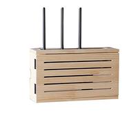 UZAMIRLEX Caja de Almacenamiento WiFi Router, For Caja de enrutador, for Ocultar Cables, organizadora for TV(U)