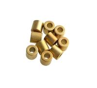 UZAMIRLEX Casquillo de latón pulvimetalurgia, Buje de Manguito de Cobre y Bronce for metalurgia de Polvos, cojinete de Aceite, Varios tamaños(10X14X5mm)