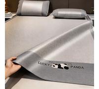 UZAMIRLEX Colchón refrescante de bambú, Juego de tapetes de refrigeración Plegables, Seda de Hielo Transpirable, Paquete de 2, Multicolor, Varios tamaños(Gray3,100 * 200cm/39.4 * 78.7in)