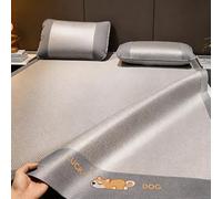 UZAMIRLEX Colchón refrescante de bambú, Juego de tapetes de refrigeración Plegables, Seda de Hielo Transpirable, Paquete de 2, Multicolor, Varios tamaños(Gray2,90 * 200cm/35.4 * 78.7in)