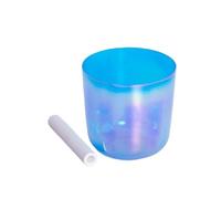 UZAMIRLEX Cuencos Cantores de Cristal de Cuarzo, 432 hz, claro for calmar la mente, aliviar el alma, equilibrar el chakra corporal, ajustar las emociones, yoga, meditación, terapia(6 Inch F)