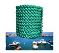 UZAMIRLEX Cuerda de Amarre de Nailon, Líneas de Muelle de Barco de Nailon Trenzado de Tres Hilos 12-20 mm 5-100 m(16mm,40m)