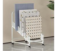 UZAMIRLEX Expositor de Azulejos, Soporte de exhibición de baldosas de 12 Niveles for muestras de Materiales de construcción en Blanco y Negro(White)