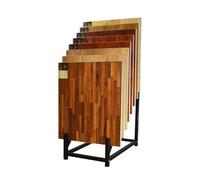 UZAMIRLEX Expositor de Azulejos, Soporte de exhibición de Muestra de mármol for Azulejos, Varios tamaños, Negro(60 * 50 * 83cm)