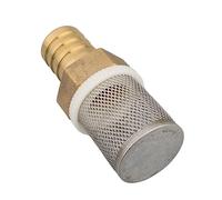 UZAMIRLEX Filtro de Succión de Bomba de Agua, Filtro de Agua for Manguera de 16, 19, 25 y 32 mm, colador, pulverizador, Filtro de Malla de Acero Inoxidable.(32mm To 1 Inch)