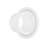 UZAMIRLEX Junta de Sellado de Grifo, Juntas de Silicona for Grifo, Multicolor, 25 mm, Paquete de 10(White2,10PCS-25 MM)