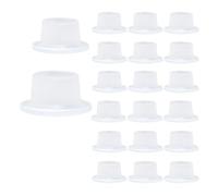 UZAMIRLEX Junta de Sellado de Grifo, Juntas de Silicona for grifos, Multicolor, Paquete de 100(Regular-White)