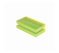UZAMIRLEX Lámina de Caucho elástico, Lámina de Goma, Almohadilla amortiguadora de PU, excelente Almohadilla elástica, Almohadilla de Goma Cuadrada con amortiguación(50X50X3mm4PCS)