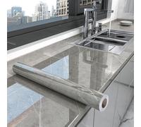 UZAMIRLEX Papel Pintado Mármol, Papel de Aluminio Papel de Contacto de mármol Múltiples Estilos 60 cm x (3-30) m(Style 4,60cm*20m)