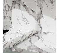 UZAMIRLEX Papel Pintado Mármol, Papel de Contacto de PVC de mármol Múltiples Estilos Múltiples tamaños(Style 8,40cm*5m)