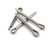 UZAMIRLEX Pasador de chaveta Partido, Pasador de chaveta de Resorte en Forma de U de Acero Inoxidable 304 for Tractores de Varios tamaños M1-M10(8mm,50pcs M2)