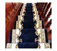 UZAMIRLEX Peldaños de moqueta, Peldaños de Escalera de poliéster, 65-100 x 24 x 3 cm, Varios tamaños(30pcs,80x24x3cm)