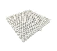 UZAMIRLEX Rejilla de rebosadero para Piscina, Rejilla de desbordamiento for Canal de Drenaje de Piscina, 18-30x100cm, 5-10 Uds. for Pasarela de Piscinas elevadas(25x100CM/10pcs)
