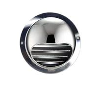 UZAMIRLEX Ventilación de Pared Redonda, Cubierta de ventilación de Acero Inoxidable 304 con Malla de Pantalla incorporada y Rejilla de ventilación de 2,4 a 12 Pulgadas(110mm/4.3in)