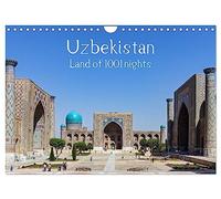 Uzbekistan Land of 1001 nights (Wall Calendar 2026 DIN A4 landscape), CALVENDO 12 Month Wall Calendar: A selection of beautiful photographs from Uzbekistan