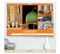 Uzbekistan - märchenhafte Seidenstraße (hochwertiger Premium Wandkalender 2026 DIN A2 quer), Kunstdruck in Hochglanz: Moscheen und Minarette, ... in ausdrucksstarken Fotos festhalten