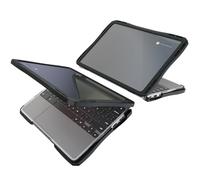 UZBL Funda para Lenovo 100e Gen 4 de 11.6 pulgadas | Carcasa rígida protectora de policarbonato transparente | Protección de borde de goma a prueba de estudiantes