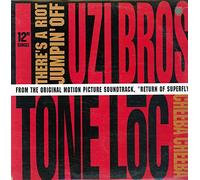 UZI Bros / Tone Loc - There's A Riot jumpin' Off / Return Of Superfly Soundtrack VG++ LP
