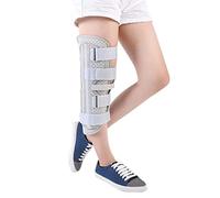 UZIAH Inmovilizador De Rodilla, Adecuado para Dormir, Ortesis De Pierna Completa, Férula De Rodilla Recta, Soporte para Postoperatorio De Rodilla Y Recuperación De Cirugía,S