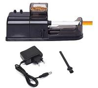 UZIAH Máquina De Liar Automática, Máquina De Cigarrillos Eléctrica Portátil, Herramienta De Rodillo para Hacer Inyectores Electrónicos De Tabaco (Sin Tabaco),Negro