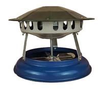 UZIAH Ventilador para Chimenea, Ventilador De Tiro Inducido De 100 W para Chimenea, Máquina De Humo De Escape para Chimenea De Techo Doméstico, Ventilador De Escape para Chimenea