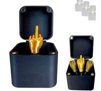 UZKWYKYC Dedo Medio en una Caja, Middle Finger in a Box, Caja Sorpresa con Dedo Medio, Regalo Sorpresa Emergente de Broma for Adultos, Juguetes de Truco de Carnaval o Fiesta