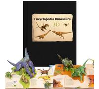 UZKWYKYC Enciclopedia De Los Dinosaurios, Enciclopedia Preistorica, Diseño 3D Emergente e Interactivo, Adecuado para Aficionados De Todas Las Edades, Una Experiencia Visual Inmersiva
